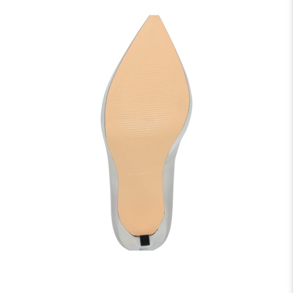 NIB - NINE WEST Silver Metallic Danca Platform Pumps - Picture 14 of 16